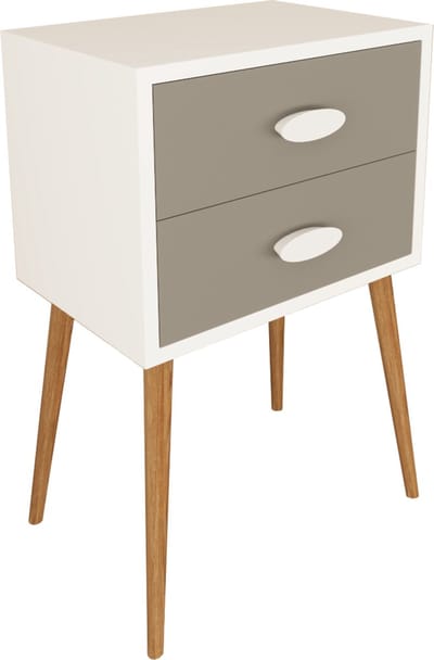 Nachtkastje Bijzettafel Lade Console Boxspring Nachtkastje Singol XXL