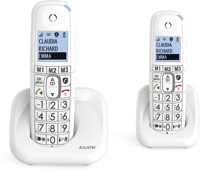 Alcatel XL785 Voice Duo Draadloze Dect Telefoons met Antwoordapparaat