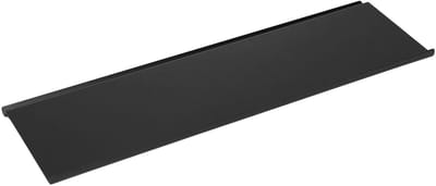 Linero MosaiQ Bovenste schap (M) 350 mm zwart (350 x 107 x 8 mm) by Sotech