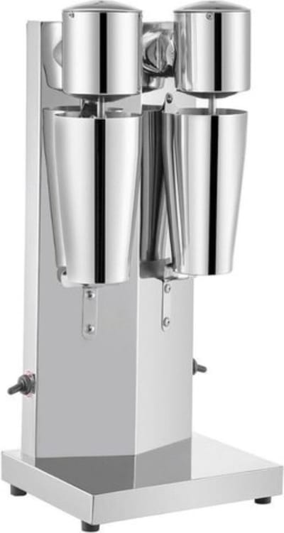 Thuys – Luxe Milkshake Machine – Milkshake Maker – Milkshaker – Elektrische Blender – Inclusief 2 Bekers – 0.8L Capaciteit – 180W – RVS