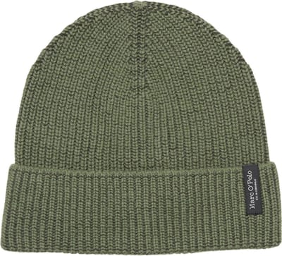 Marc O'Polo Dop Knitted Hat Testimonial Campaign Victorian Mist Groene