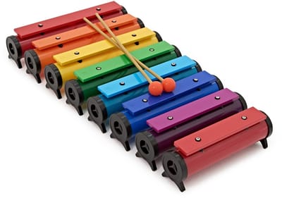 Regenboogkleurige Klankstaven van Gear4music