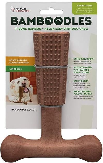 Bamboodles kauwbot - maat S - kip
