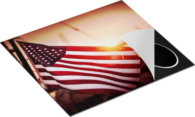 Chefcare Inductie Beschermer Amerikaanse Vlag - Verenigde Staten - 60x50 cm - Afdekplaat Inductie - Kookplaat Beschermer - Inductie Mat