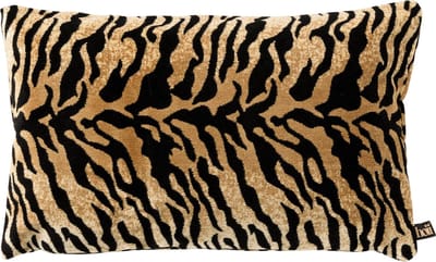 ELEONORA | sierkussen 30x50 cm | Pumice Stone | beige | dierenprint | Hoii | met duurzame kussenvulling