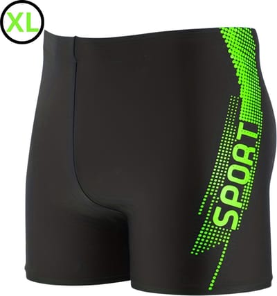 Livano Zwembroek Heren - Zwem Broek Mannen - Badkleding - Zwemmen - Lichtgewicht Swim Shorts - Zomerbroek - Groen - Maat XL