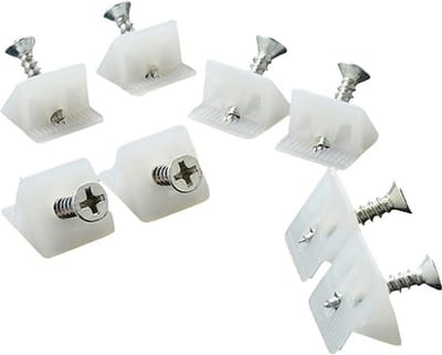 Accessoires-schroef-bevestigingsmiddel-installatiekit voor kasten-Laderugsteunen-ladereparatieset met schroeven-meubellade
