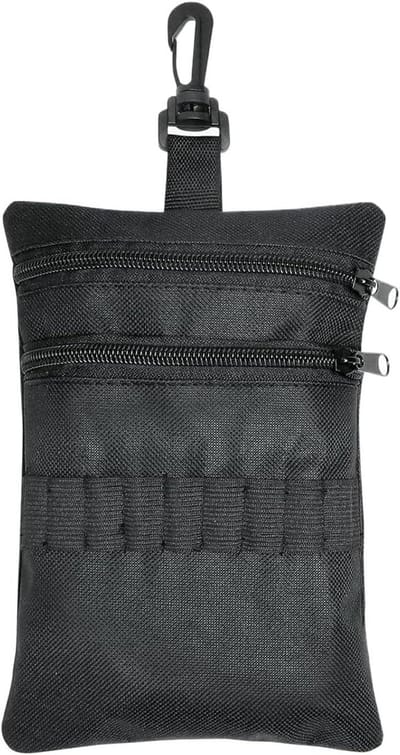Golftas Organizer - Kleine Tas - Training Buiten - Modulair Verwijderbaar - 20x14 cm - Zwart