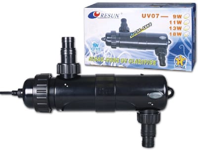 UV Filter 11 watt Resun UV8 aquarium UV+