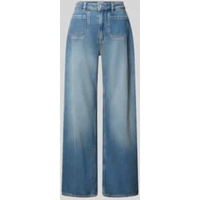 wide fit jeans met lyocell