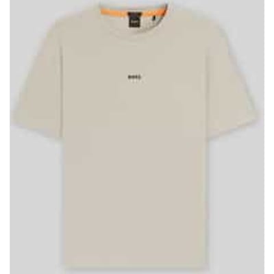 BOSS ORANGE Tchup 10242929 01 Polo's & T-shirts Heren - Polo shirt - Beige - Maat XXL