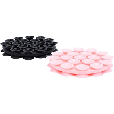 2 stuks Ronde Siliconen Multifunctionele Zuignappen Mobiele Telefoon Houder Nail Art Tool Zuignappen voor