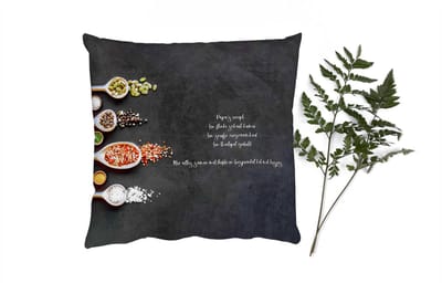 Sierkussens - Kussentjes Woonkamer - 50x50 cm - Spreuken - Papa's Recept - Papa - Quotes - Koken
