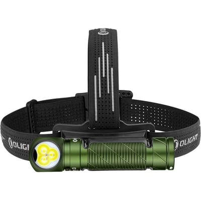 OLight Perun 3 Hoofdlamp LED IP68 (waterdicht) werkt op een accu 3000 lm 150 g