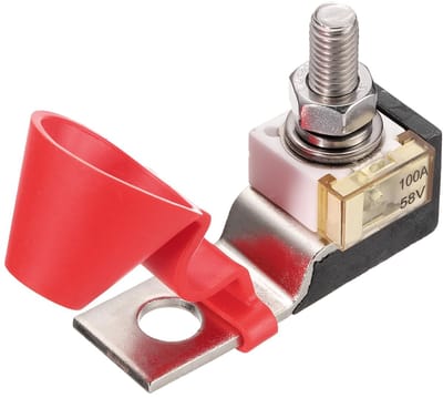 Dailygoody - Terminal fuse - 100 A - Voor circuitbescherming - 58 V