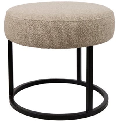 Escabel poef - Ø45 - Rhythm - Beige 05 - Unique Collection