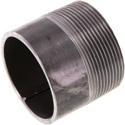 R 2'' Mannelijk X 60.3mm Stalen Pijp Nippel Met Lasteind 50 Bar DIN 2982 - 50mm [2 Stukken]
