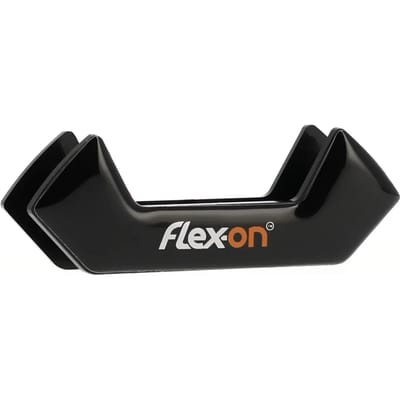 Personaliseerbare stijgbeugelstickers met oranje doos Flex-On Safe-On