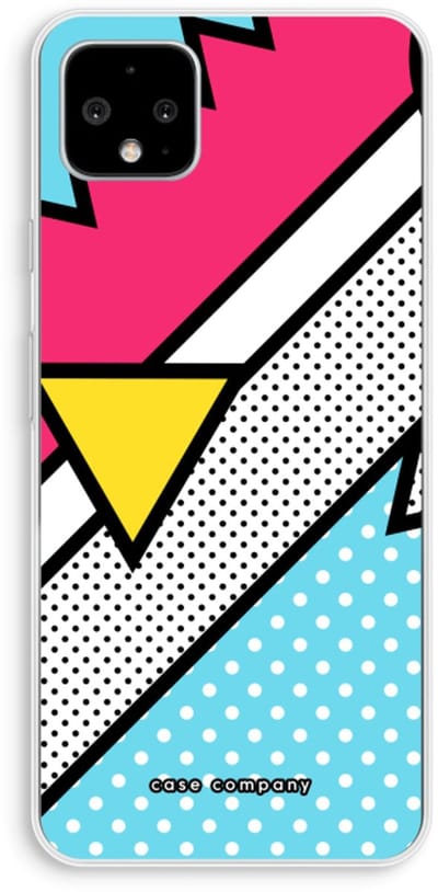 Case Company® - Hoesje geschikt voor Google Pixel 4 XL hoesje - Pop Art #3 - Soft Cover Telefoonhoesje - Bescherming aan alle Kanten en Schermrand