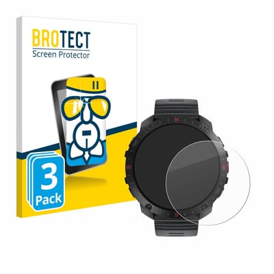 Screenprotector 3 Stuks voor Polar Grit X2 Pro Beschermglas transparant
