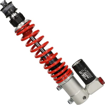 Voorschokbreker YSS G-top rood Vespa GTS 300 (vanaf 2023)