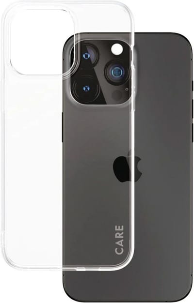 CARE by PanzerGlass Fashionable Case - Transparant X-Ray Soft Basic iPhone 15 Pro Max