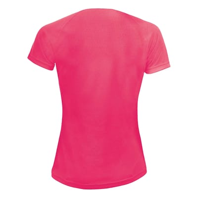 SOLS Dames/Dames Sportief Raglan T-shirt (Neon-koraal)