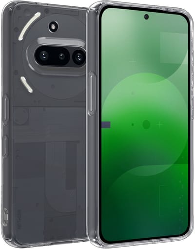 Hoesje Geschikt voor Nothing Phone (3a) - Sterk & Shockproof - Hoes Cover - Siliconen Case - Transparant