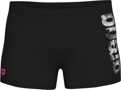 Arena Zwemshort Airbrush Graphic Zwart