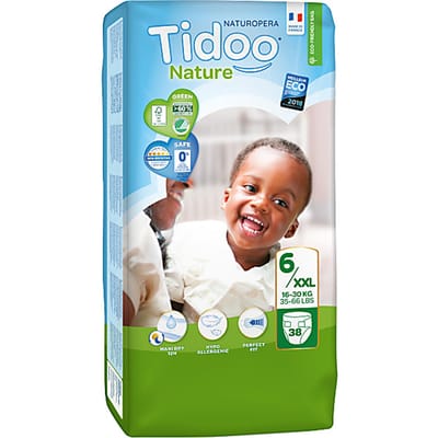 Tidoo Nature Luiers Maat 6 - XL 16-30kg