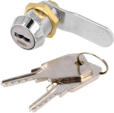Kantelslot Locker Slot - 26mm Inbouwdiepte - Gelijke Sleutels (Sleutelnummer: 25001)