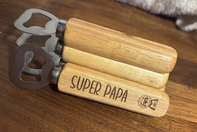 Super papa flessenopener-flessenopener-opener-papa-vaderdag-geschenk-cadeau- verjaardag