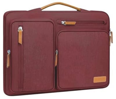 360 Beschermende Laptophoes met Open Zijtas en Handvat - Ideaal voor Bescherming en Ondersteuning