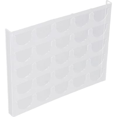 Support à capsules Plateau de rangement sous tiroir Porte-capsules à café pour 25 capsules Pour Vertuoline white