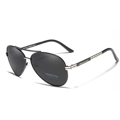 Piloten Zonnebril – KingSeven - NDA Black – Met UV400 en Polarisatie Filter – Z94