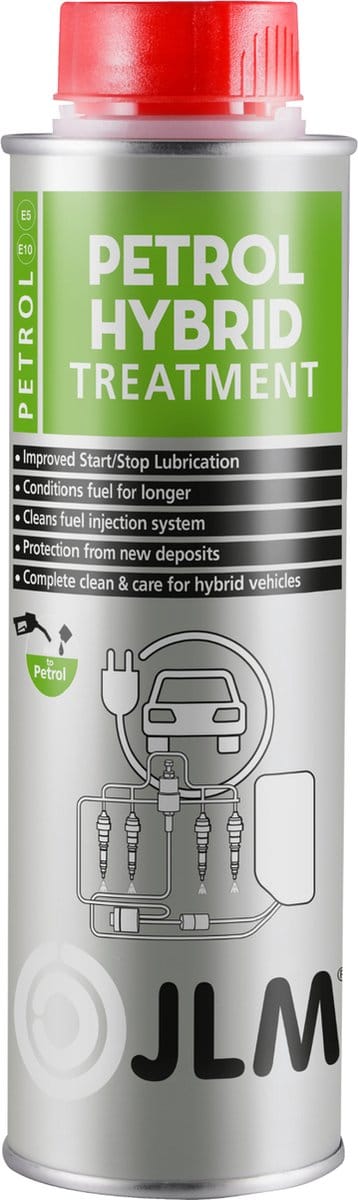 JLM Petrol Hybrid Treatment - Reinigt en beschermt het brandstofsysteem van hybride motoren - Verlengt de levensduur van de brandstof - Geoptimaliseerd voor directe injectie - 250ml