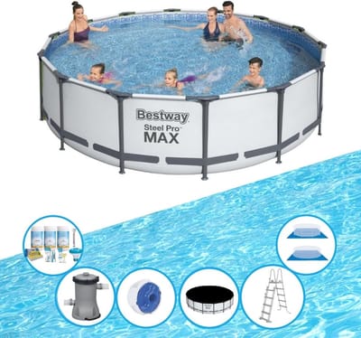 Bestway Zwembad Steel Pro MAX - Inclusief accessoires - 427x107 cm