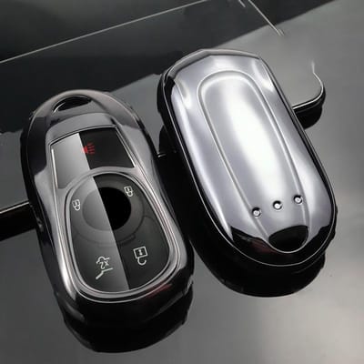 Zachte TPU Afdekking voor Autosleutel Afstandsbediening voor Buick Envision Vervno Encore Gs 20T 28T Nieuwe Lacrosse Opel Astra K Auto Styling Accessoires gray