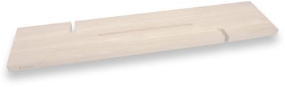 Badplank eiken wit recht luxe 70 x 20 cm - 25 mm - Badplank - Bad plank - Badplanken - Badplank voor in bad - Badplank eiken - Badplank hout