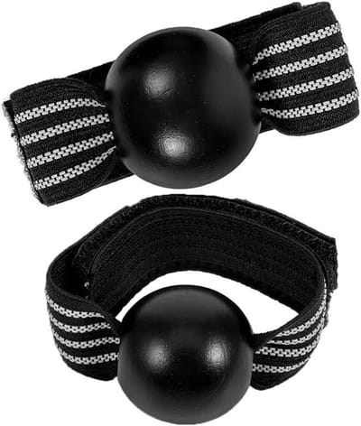 Volleybal Trainingsriem - Volleybal Gesp - Vaardigheden Oefenen - Versterkt Hand en Nauwkeurigheid - 8 cm - Zwart-Wit