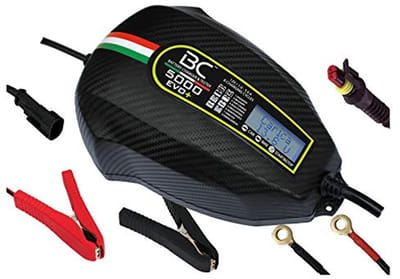 Digitale acculader en onderhoudslader voor 12V loodzuuraccu's en motoraccu's - 5A/1A