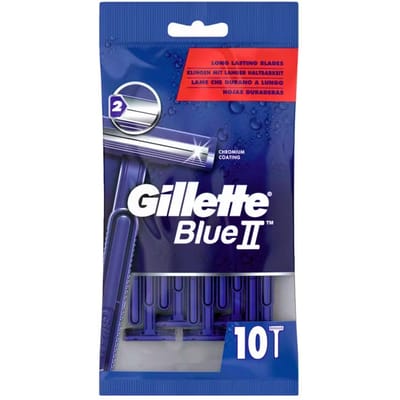 Gillette Blue II Wegwerp Scheermesjes 10 stuks