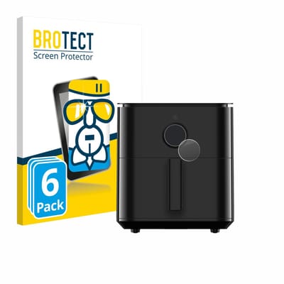 Screenprotector 6 Stuks voor Xiaomi Air Fryer 6.5 L Beschermglas transparant