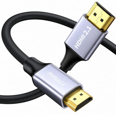 8K HDMI Kabel 1 Meter - HDMI 2.1 - 48Gbps - 8K 60Hz & 4K 120Hz - Ultra High Speed - HDMI kabel geschikt voor 8K 4K Samsung Sony LG TV, PS5, Xbox & PC