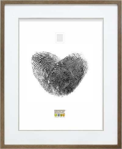Deknudt Frames fotolijst S43AD2 P1 - brons - passe-partout - 20x30 cm