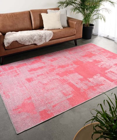 Vintage vloerkleed - Fade Mystic roze 230x330 cm
