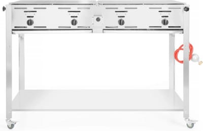 HENDI Grill-Master Quattro – 4 branders – roestvast staal – 1330x600x920 mm