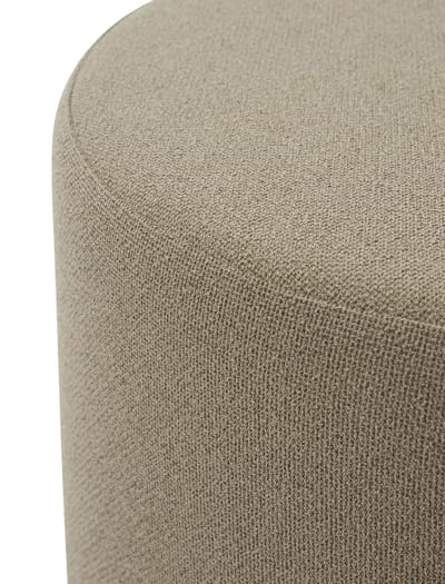 AYTM Stilla Poef - taupe Bouclé