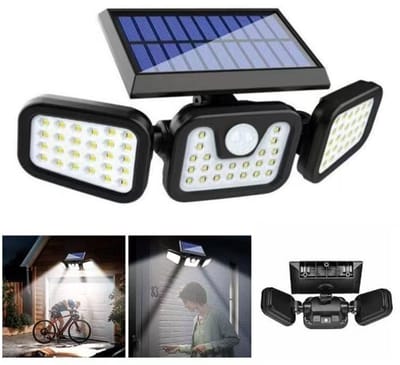 tuinlamp-tuinlampen op zonne energie buiten-Solar Buitenlamp 256 LED met Bewegingssensor-Belle's product
