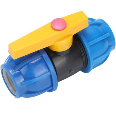 Hoge Kwaliteit PE Waterleiding Fittings Klep Adapter Snel Kogelkraan Vervanging 32mm